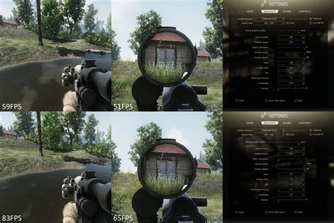 Tarkov settings for most FPS : r/EscapefromTarkov